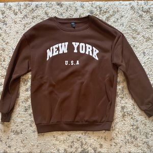 brown shien sweater